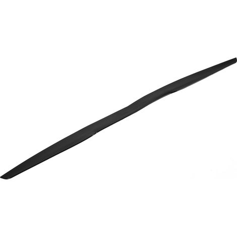 Universal Heckspoiler 113,5 x 7 cm, schwarzer Gummi, Heckspoiler für die Außenausstattung von Autos (1/5)