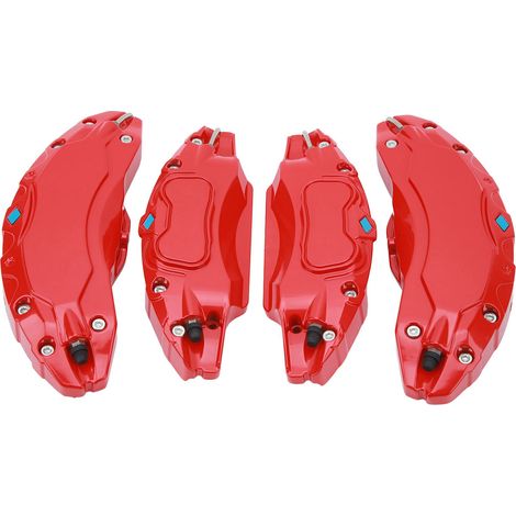 4 Étriers de Roue 19-20 Pouces en Alliage d'Aluminium pour Tesla Model Y - Protège-Étriers de Frein Rouges, Lot de 4 Pièces (1/5)