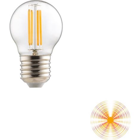 LAMPADINA FILAMENTO LED E27 6W 3000K 806LM