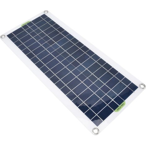 Chargeur de batterie solaire portable 21 V en polysilicium 20 W pour voiture (1/5)