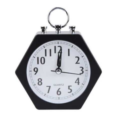 Réveil doux et silencieux pour enfants, horloge numérique, minuterie (noir) (1/5)