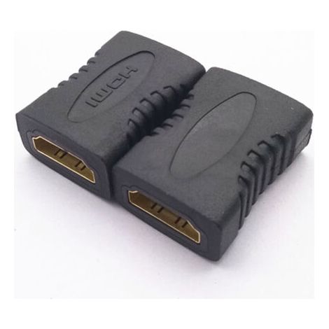 Adaptateur de Coupleur HDMI, 2-Pack Plaqué Or Femelle vers Femelle 4K HDMI Coupleur HDMI Extenseur-Adaptateur et connecteur pour câble courant faible (1/5)