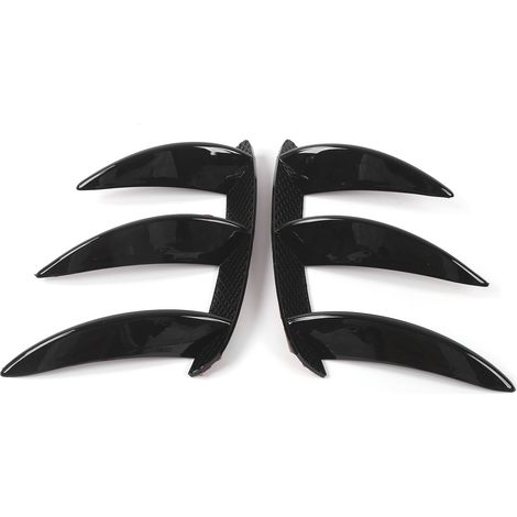 2 Stück Heckstoßstangen-Canard-Splitter-Lüftungsschlitze als Ersatz für MercedesBenz W176 AMG Line 2013-2018 (1/5)