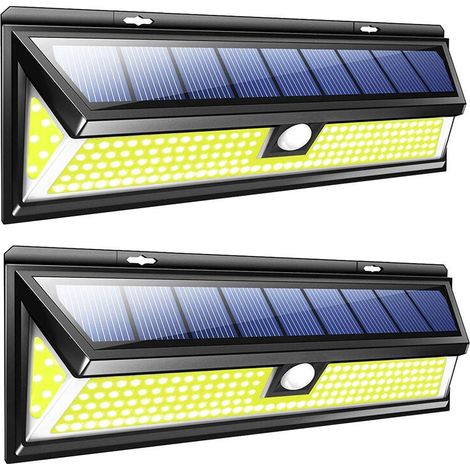 VURAHOME - Éclairage Solaire Extérieur 180cob lampadaire solaire jardin extérieur éclairage décoratif corps humain induction applique solaire 1 paquets 180COB (180COB) (1/5)