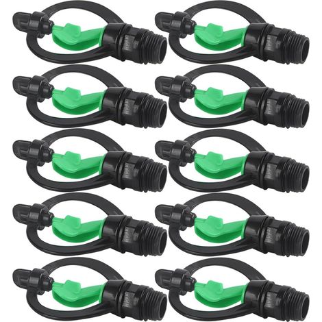 Buse d'irrigation agricole Irrigateur papillon de jardin pour systèmes d'irrigation souterrains avec soupape de pluie (1/5)