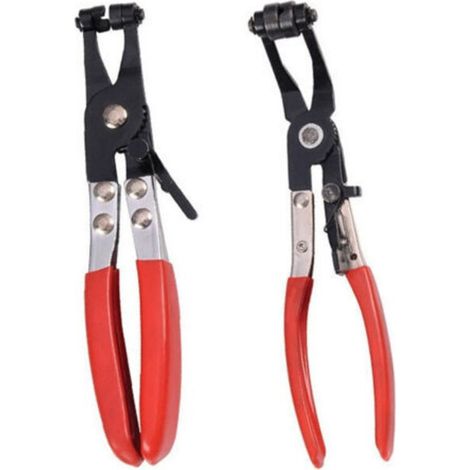 Pinces Colliers Colliers De Serrage Tube Click Bande Plate Voiture 45° 210mm (1/5)