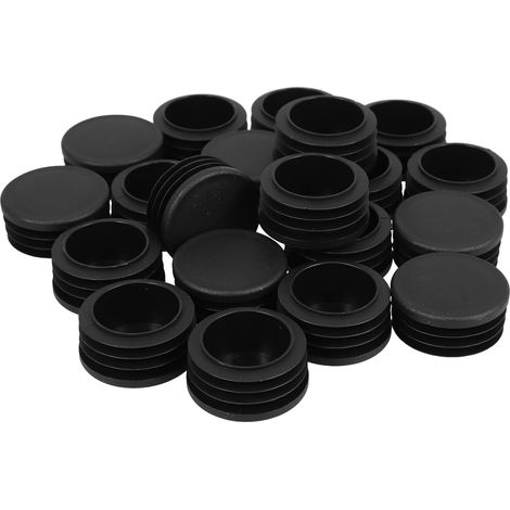 Didiseaon 20 Embouts de protection en nylon tubes ronds chaises (1/5)