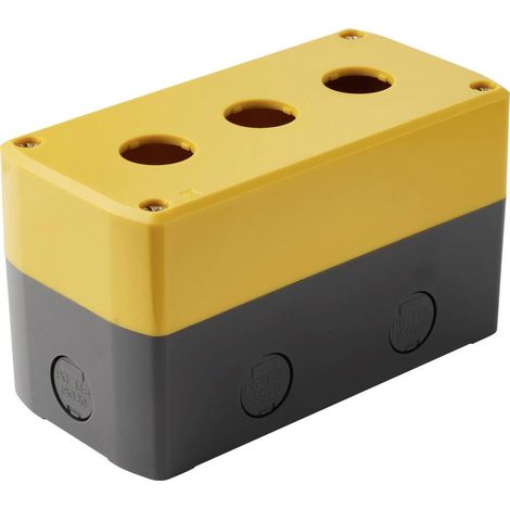 TRU COMPONENTS TC-BXB-3/22/Y TC-14807680 (L x L x A) 150 x 75 x 85 mm Giallo 1 pz. (1/5)