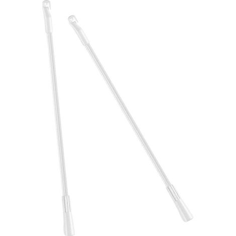 2pcs Shutter Rod Pull Rods Plastic Shutter Rods Drapery Wand Curtain Pull Rods (1/5)