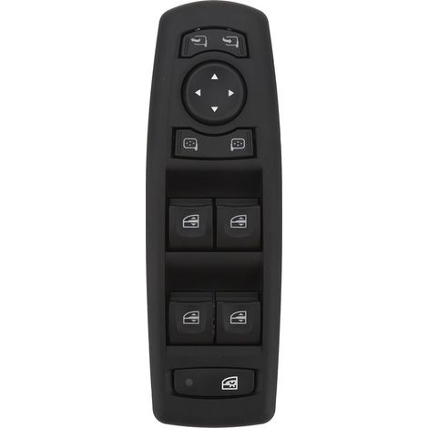 GARRYFIZH Interrupteur principal de vitre électrique 809610006R, bouton de porte côté conducteur pour Laguna 2008 à 2016 (1/5)