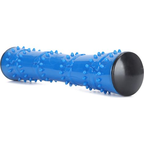 Bâtonnet à mâcher pour chien en TPR avec son, jouet interactif pour le nettoyage des dents et les molaires (bleu) (1/5)