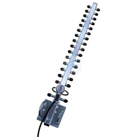 2,4-GHz-25-dBi-Antenne (2400–2500 MHz) für den Außenbereich, drahtlose Yagi-Antenne, RP-SMA-Stecker