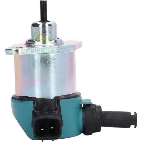 12-V-Kraftstoffabsperrventil 17208-60015 17208-60010, Ersatzteil aus Eisen für Kubota D1105 V1205 V1305, Absperrventil (1/5)