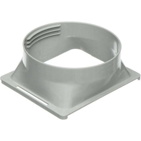 Raccord de tuyau d'échappement pour climatiseur mobile – Connecteur plat 150 mm – Empêche l'entrée nuisibles – Accessoire en plastique –