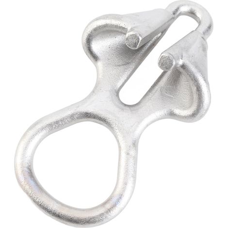 Dispositivo de amarre de cuerda de acero inoxidable 316 con bloqueo de cadena para cadena de 0,24-0,31 pulgadas (1/5)