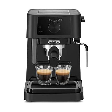 Delonghi EC230.BK cafetera negra con varilla de vapor