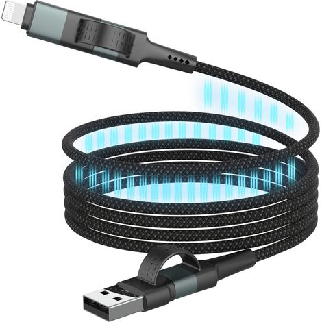 ANSMANN Chargeur USB C, Adaptateur de charge rapide, Adaptateur secteur plat (1/5)