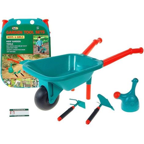 Set da giardiniere con carriola, 12 pezzi