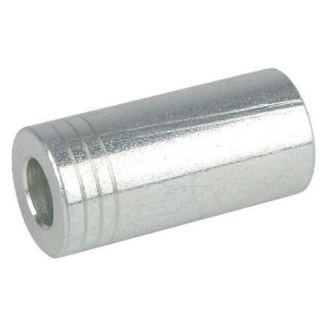 Boccola diametro12x25mm DN10,5 acciaio zincato bianco UNIVERSALE CLPH04 (1/2)