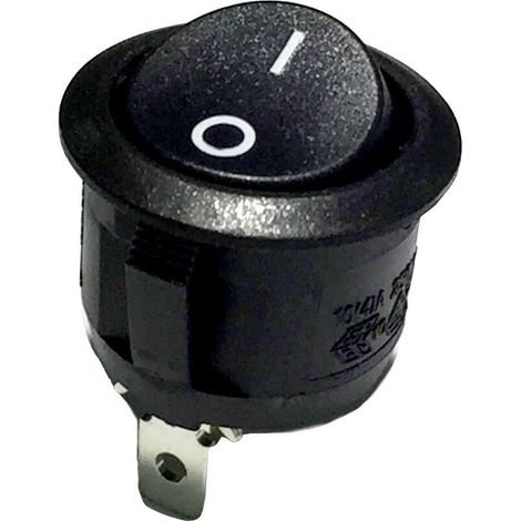 700185 Interrupteur à bascule R13-112A B/B 0-I 250 V/AC 6 A 1 x Off/On à accrochage 1 pc(s) S830331 (1/2)