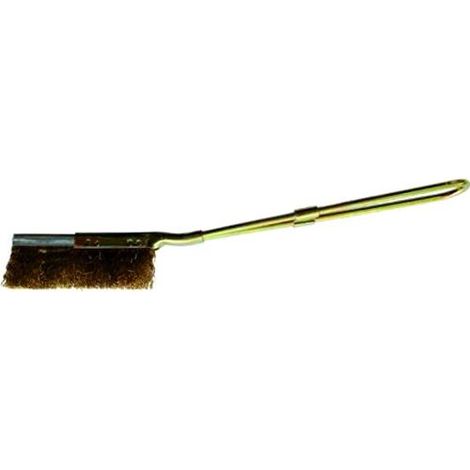 Spazzole Metalliche Sottili Manico In Acciaio Lungo Ottone Cf.6Pz