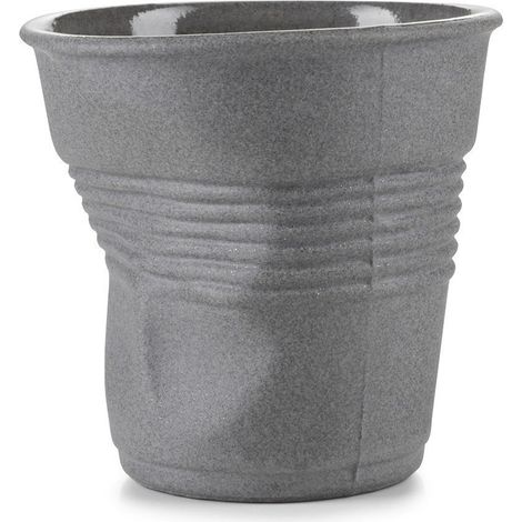Gobelet froissé gris 100% recyclé 18cl - Revol
