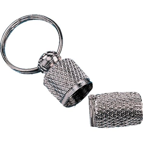 1 tube porte adresse pour collier pour chien et chat - couleur argent - animallparadise