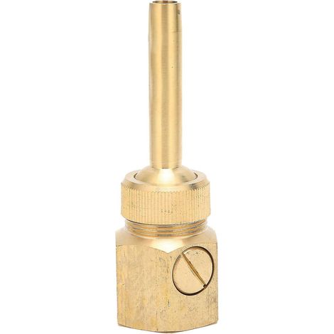 Female Thread Fountain Nozzle Brass Adjustable Water Spray Head with Valve for PondDN25 32mm (1/5)