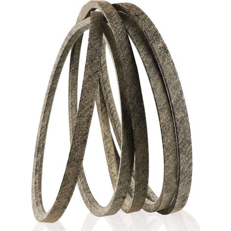 The GX10851 lawnmower belt is compatible with John Deere STX38, Sabre 1438, 1538, and 1642 models. (1/5)