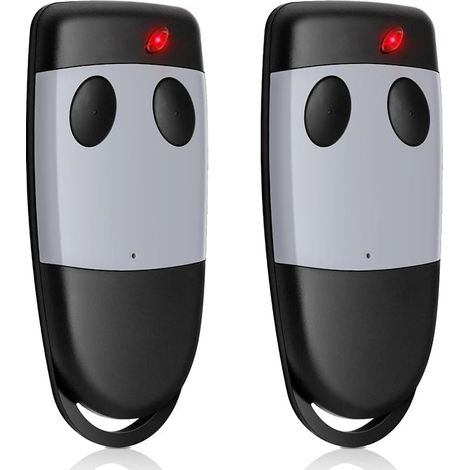 2PCs Telecommande Portail 433.92 MHz pour S449 QZ1 S449 QZ2,Télécommande de Portail 2 Canaux pour TXQ449100 TXQ449200,Rolling Code (1/5)