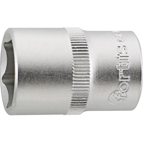 Steckschl.-Einsatz 1/2" 19mm 6kt. FORTIS (1/4)