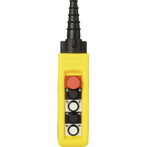 TRU COMPONENTS TC-13599176 TC-A4913 Hängetaster mit NOT-Aus-Schalter     1 St.
