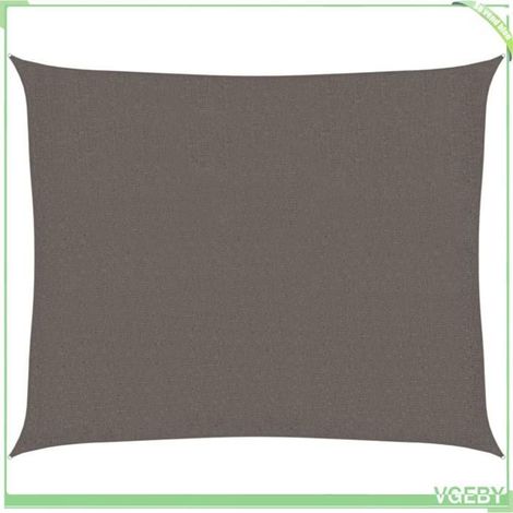 Voile d'ombrage - FAFEICY - 311067 - 160 g/m² - Anthracite - 2,5 x 3 m (1/5)