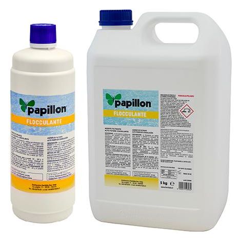 FLOCCULANTE PER PISCINA LIQUIDO 5 KG PAPILLON
