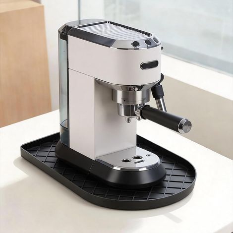 Silicone Mat for Coffee Machine, 40 x 25 cm Non-Slip Underlay for Coffee Maker, Non-Slip Mat for Coffee Maker, Coffee Machine Mat (1/5)