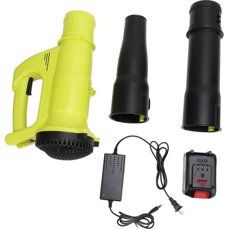 Souffleur de feuilles sans fil, électrique, léger, Rechargeable, haute puissance, portatif, pour souffler la poussière de neige (1/5)