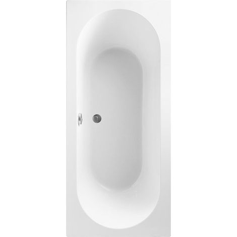 Sistema de hidromasaje, O.novo, Bañera, UBA180CAS2V, Rectangular, Acrílico, 1800 x 800 mm, blanco, Hydropool Entry (HE),