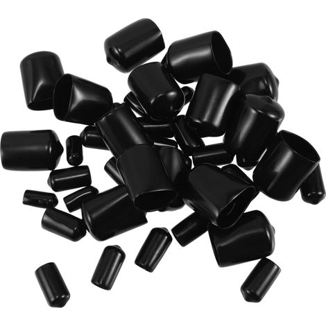 capuchons de protection pour filetage bouchons de vis noirs
