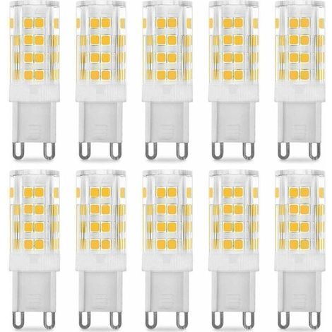 G9 5W LED Bulbs (40W Equivalent) – Pack of 10, Warm White 3000K, 360° Beam Angle, 220-240V (1/5)