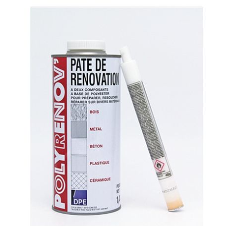 Colle DPE polyrenov' blanc 1.4 kg séchage rapide adhérence excellente