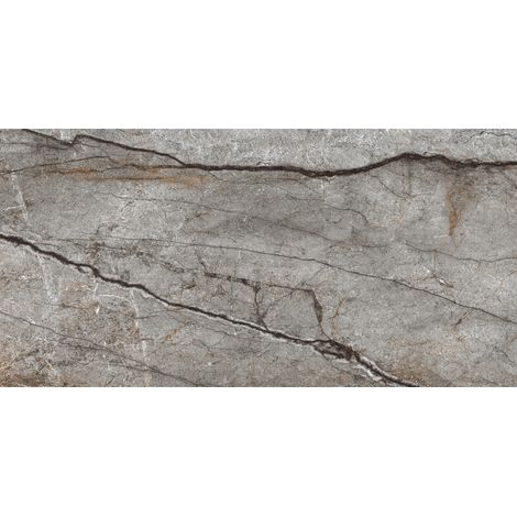 Mexen Costline Ash glasiertes Feinsteinzeug rektifiziert. G1, Boden- und Wandfliese 120 x 60 cm, glänzend - TL123-120-060-00