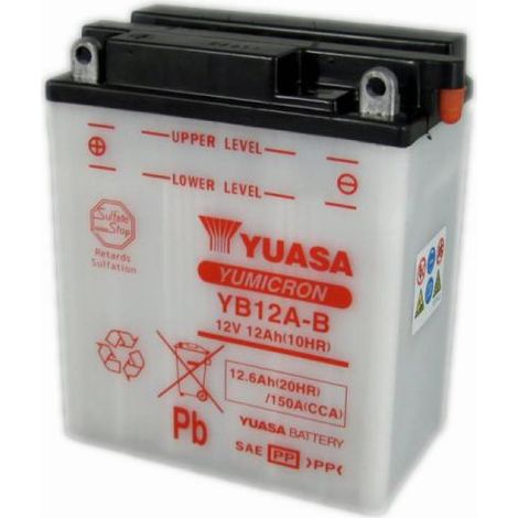 BATTERIA YUASA YB12A-B 12V 12 Ah