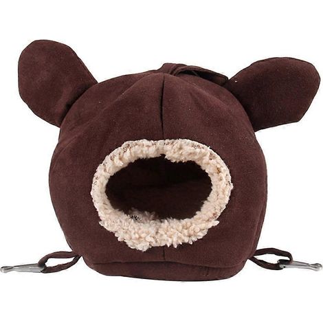 Hamster-Winterbett, Plüschversteck, Nest, Hängematte, warmes Haus für junge Streifenhörnchen