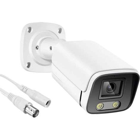 Caméra de sécurité extérieure AHD 4K IP66 avec Vision Nocturne Couleur 5/8 MP et caméra Bullet 5 MP.(8MP AHD Camera) (1/5)