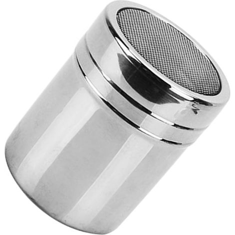 Saupoudroir épices acier inoxydable tamis fin 6,5x8 cm pour café et cuisine professionnelle (1/4)
