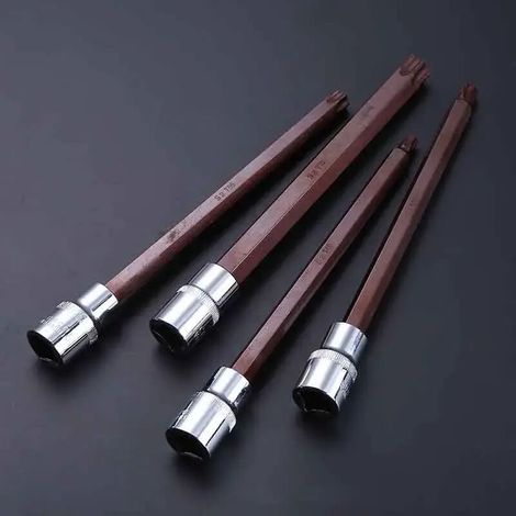 Clé étoile en alliage S2 de 200 mm de long 1/2 "T40 T45 T47 T50 embout de tournevis à main (1/5)