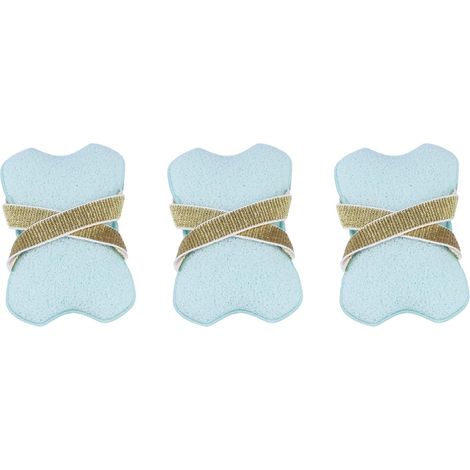 Lot de 3 porte-savon multi-usage pour éponge de bain avec design en mousse souple pour un rangement facile (1/5)