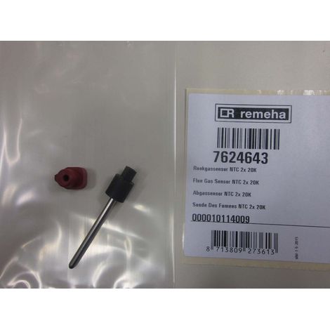 Remeha Sensor de escape NTC 2x20k, 7624643