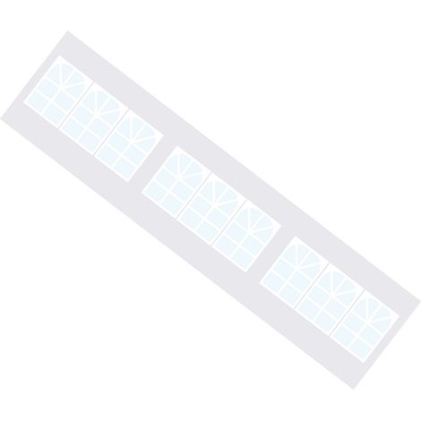 Parois latérales de tente-auvent d'extérieur en tissu Oxford 210D imperméable et résistant à la pluie (1/5)