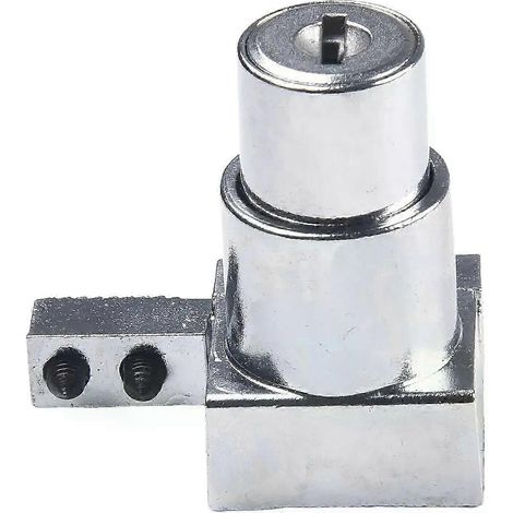 Neues Glastürschloss für Heimbüros, passend für 5-8 mm Glas, Reptilien-Terrarien-Vitrinen, Schiebetüren, 2-teilig, Schlüssel-JXLGV (1/5)